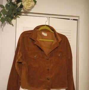 American Eagle Outfitters Tan Corduroy Jacket